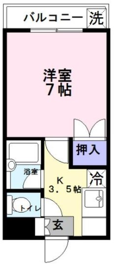 カーサビアンカ北綾瀬 間取り図