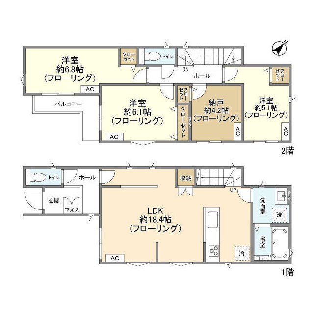 Ｋｏｌｅｔ六実 間取り
