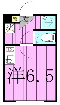 ルミエール荒川町屋 間取り図