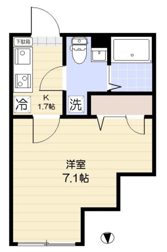 ピュイ西新井 間取り図