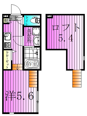 LOFT AOI 間取り図
