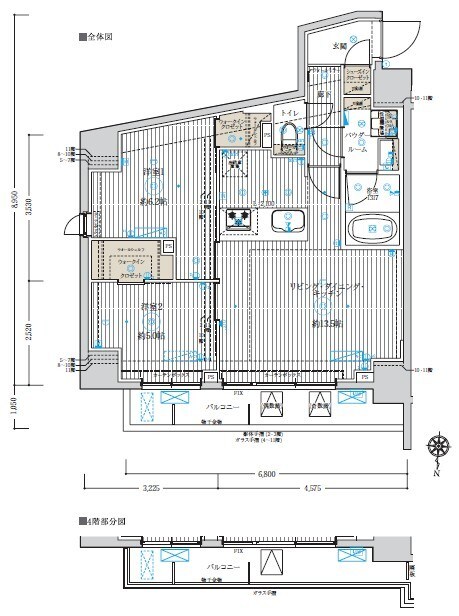 フュージョナル五反野DUE 間取り図