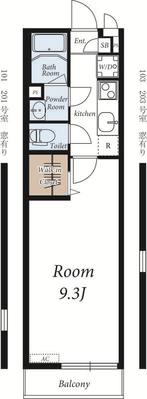 リブリ・フラムドール 間取り図