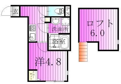 LOFT AOI 間取り図