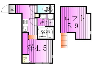 LOFT AOI 間取り図