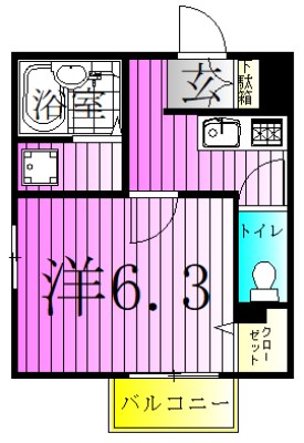 レジデンス７１１ 間取り図