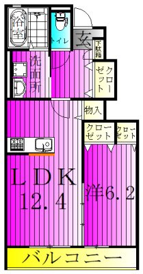 セルティスⅡ 間取り