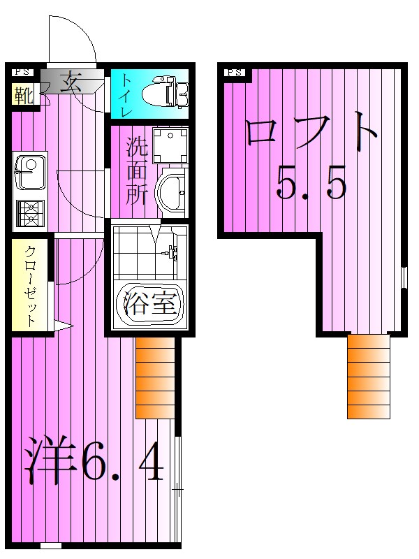 LOFT AOI 間取り図