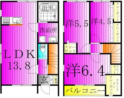 Grand Terrace 野々下 間取り