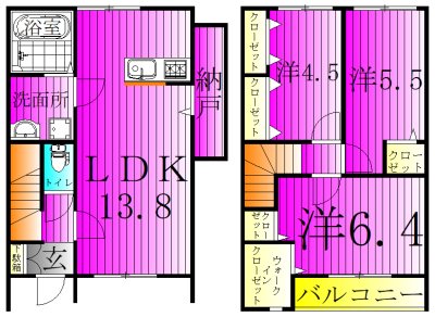 Grand Terrace 野々下 間取り