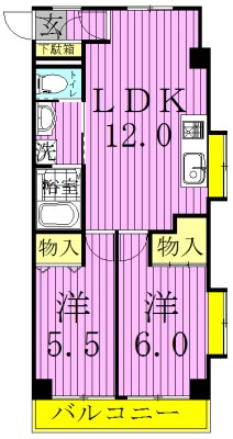 第一宝マンション 間取り図