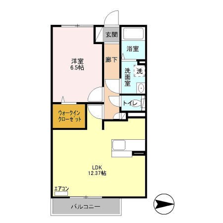 リッツハウスⅢ 間取り図