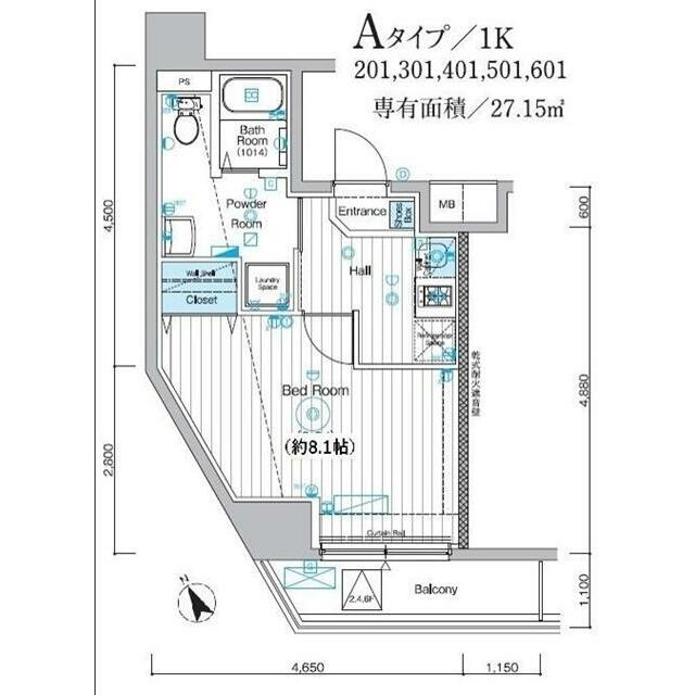 ＭＡＸＩＶ　ＡＬＩＶＥ堀切菖蒲園 間取り