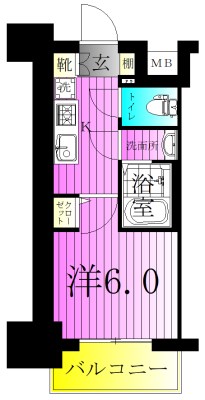 GENOVIA綾瀬Ⅱ　～ジェノヴィア綾瀬Ⅱ～ 間取り