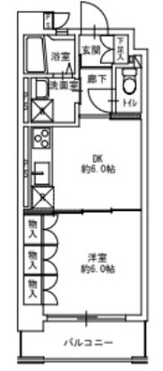 グレイスコート 間取り図