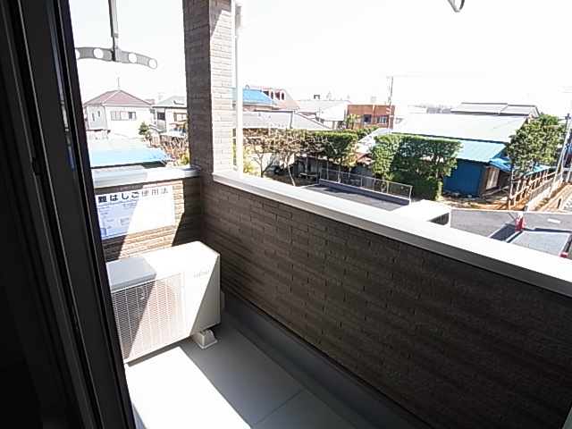 イルミナーレＢ ベランダ