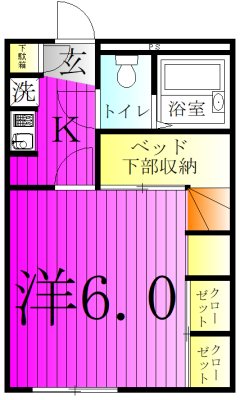 フルール柏公園 間取り