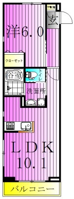グランマイズミ  間取り図