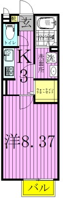 Ｐｒｅｎｄｒｅ（プランドール） 間取り図