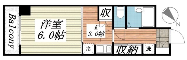 ロイヤルクレセント  間取り図