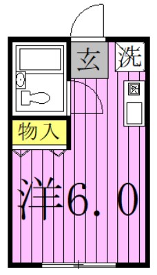 スカイメゾン（千住寿町） 間取り図