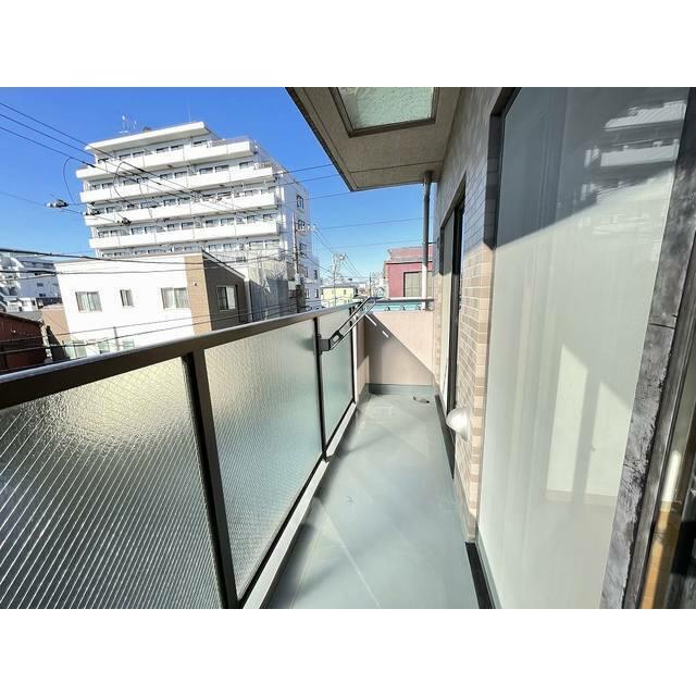 ミレニアム梅島 ベランダ