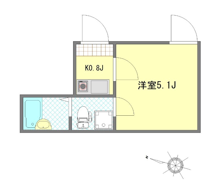 シエル竹ノ塚 間取り図