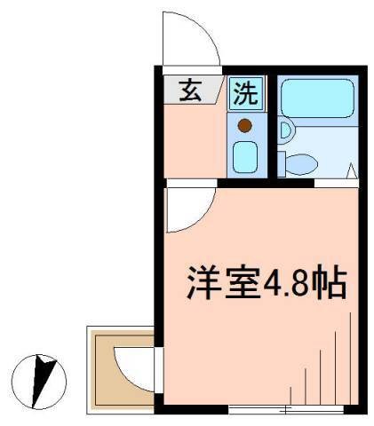ブルーム北千住 間取り図