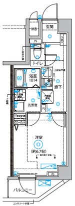 DIPS西新井 間取り