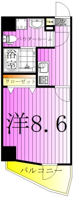 プレール・ドゥーク西新井Ⅱ 間取り図