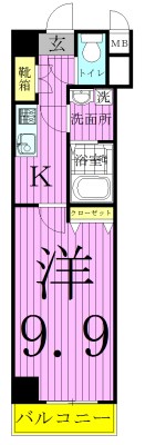 アートサイドヒルズ 間取り図