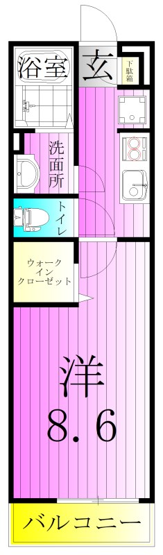 リブリ・フラムドール 間取り図