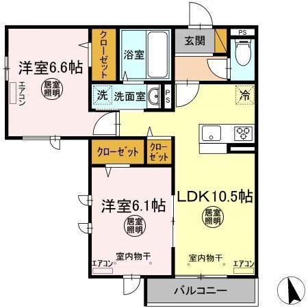 チェントラーレ 間取り