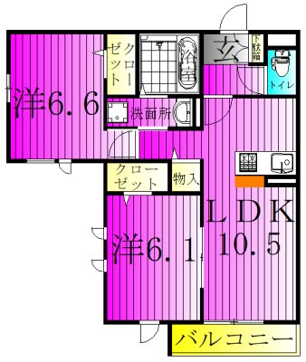 チェントラーレ 間取り