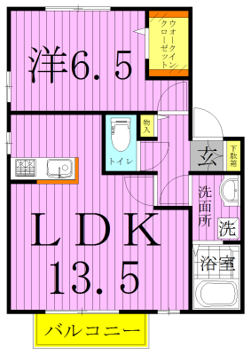 リヴェールＡ 間取り