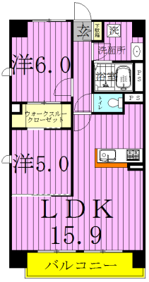 レジデンス・ラフィネ 205号室 間取り