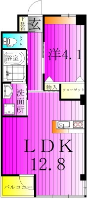 ラック　フィールド 間取り