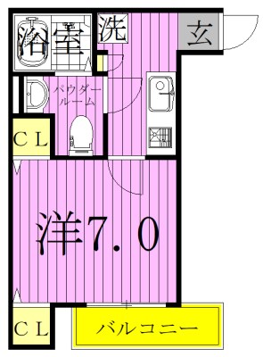 AJ八潮 間取り図