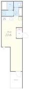 LEAROOMお花茶屋 間取り図
