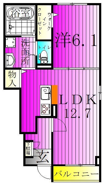 ブラウンヒルズ 間取り