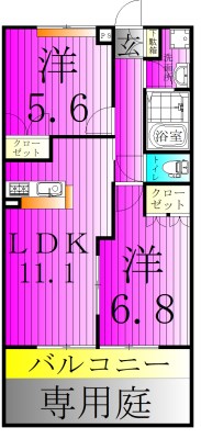 Ａ・Ｈコンフォート 間取り