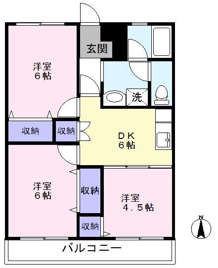 ローヤルハイツ澁谷 204号室 間取り