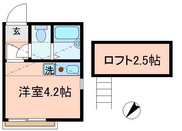 エスポワール西尾久 間取り図
