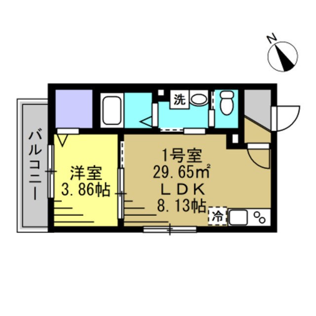 Ajour新松戸02 間取り