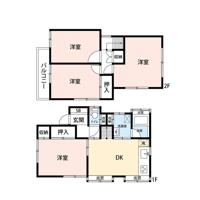 水元ポニーノース２ 間取り図