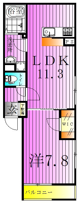 イクシオ本木東町 間取り図