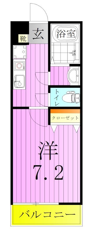 フォレスタＭ&amp;rsquo;ｓ 間取り図