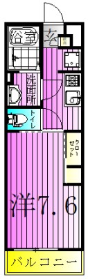リブリ・グランドール 間取り図