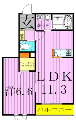 メゾン　べべ 間取り図