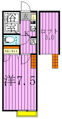 メインシティガーデン　アゼリア2 間取り図